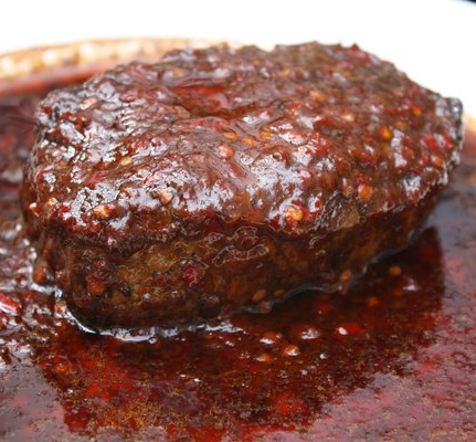 Gebakken ossenhaas met eigen jus